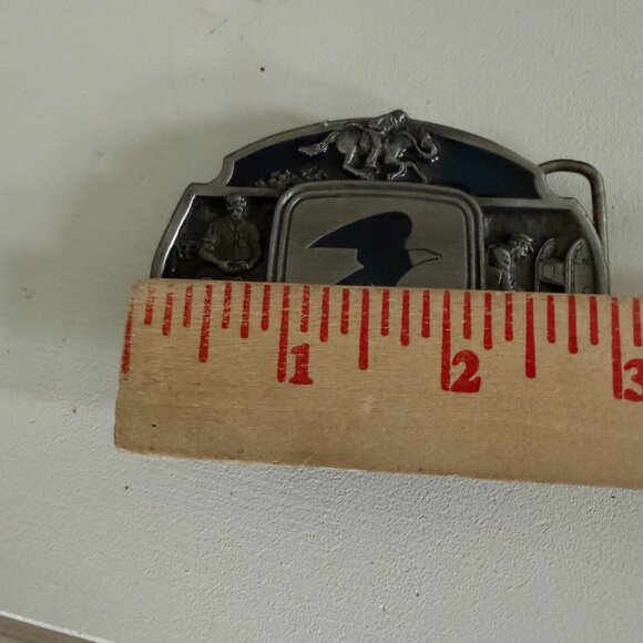 Siskiyou Buckle Co US Mail Postal Worker USPS Belt Buckle 1986 Vintage RARE - Picture 7 of 8
